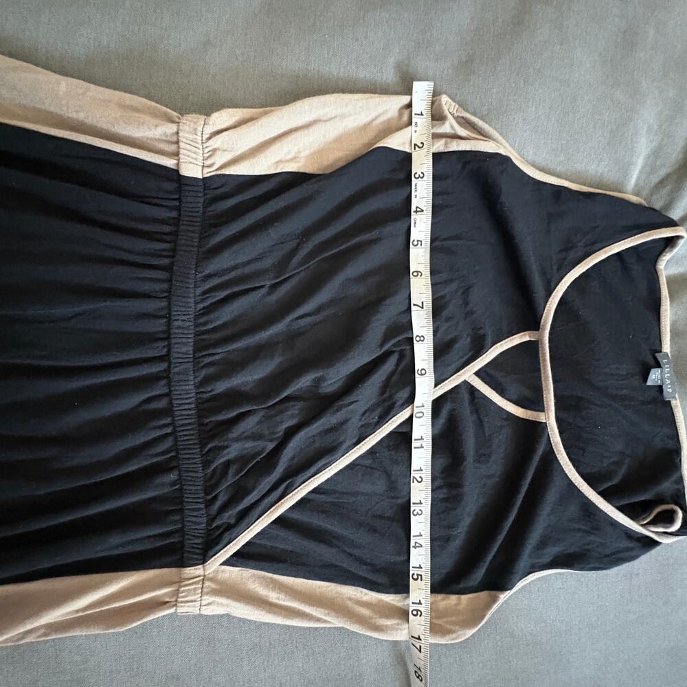 Lilla P sleeveless keyhole modal blend jersey maxi dress Summer Wedding Event Md - Picture 6 of 9